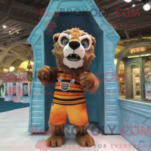 Säbelzahntiger Maskottchen...