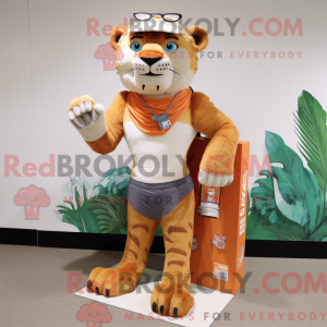 Sabeltandtijger mascotte...