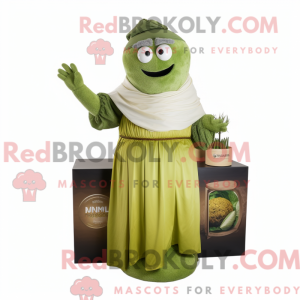 Postava maskota Olive...