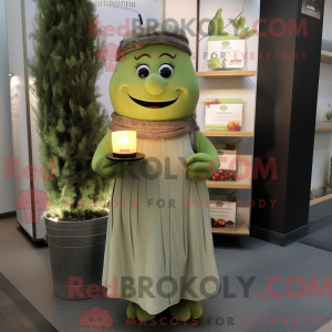 Postava maskota Olive...