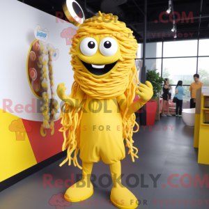 Żółta maska Pad Thai z...