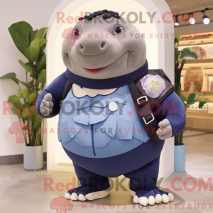 Navy Glyptodon maskot...
