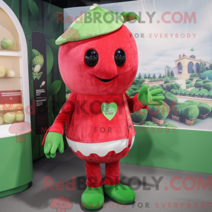 Olive Strawberry maskot...
