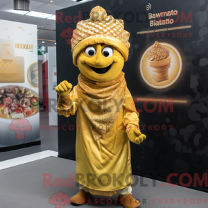 Guld Biryani maskot kostume...