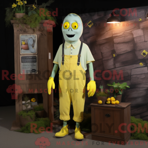 Citrongul kirkegård maskot...