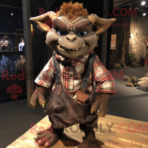 Brun Gargoyle maskot...