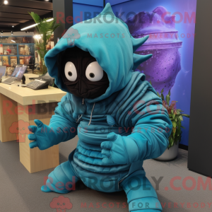 Turkis trilobite maskot...
