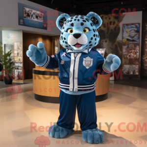 Figura de máscara de jaguar...