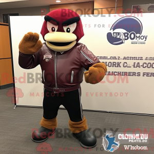 Maroon Boxing Glove...