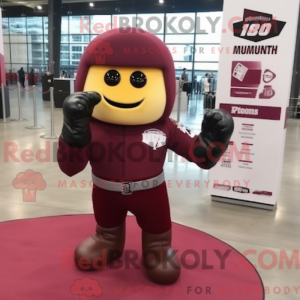 Maroon boksehandske...