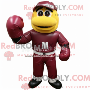 Maroon Boxing Glove...