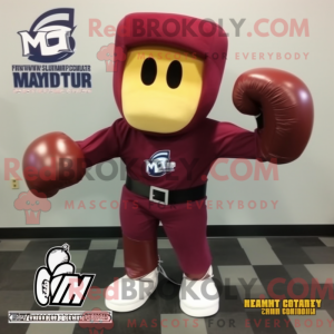 Maroon boksehandske...