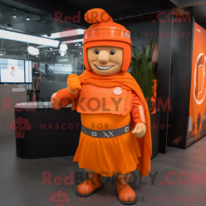 Orange romersk soldat...