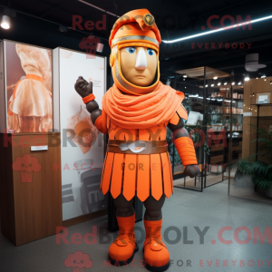 Disfraz de mascota soldado...