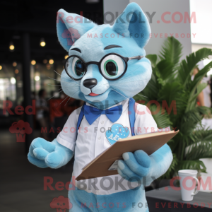Maskotka Cyan Cat...