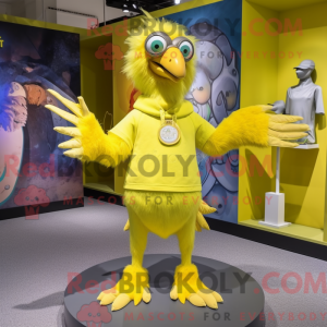 Citrongul Harpy maskot...