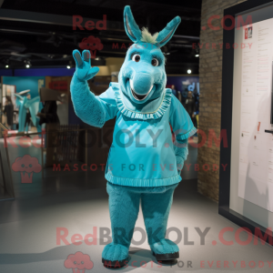 Costume de mascotte d âne...