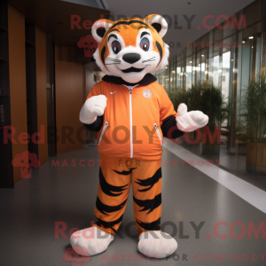 Tigermaskotkostymekarakter...