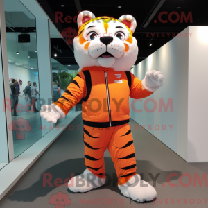 Tiger maskot kostume...