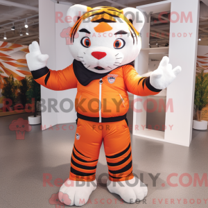 Tiger mascot costume...