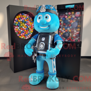 Cyan Gumball Machine...