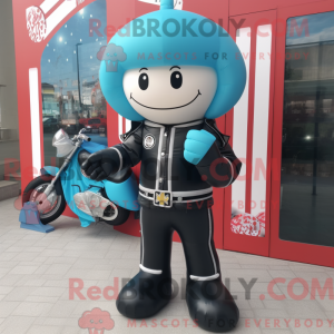 Disfraz de mascota de Cyan...