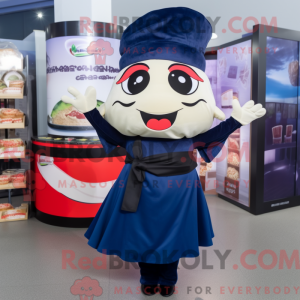 Navy Sushi maskot kostume...