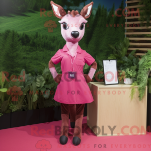 Magenta Roe Deer...