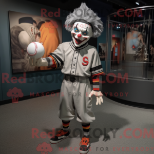 Grijze boze clown...