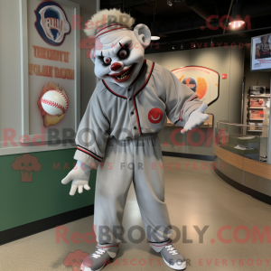 Grijze boze clown...