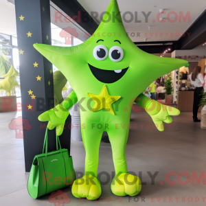 Lime Green Starfish...