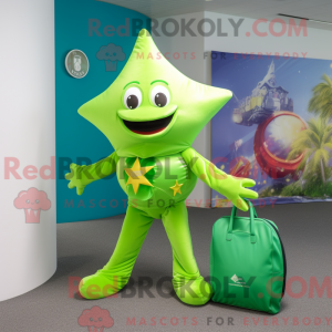 Lime Green Starfish...