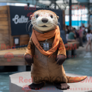 Rust Otter Maskottchen...