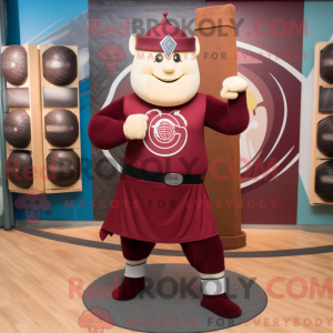 Maroon Celtic Shield...