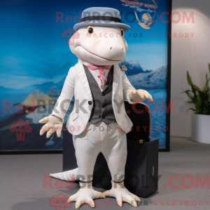 Witte Axolotls...