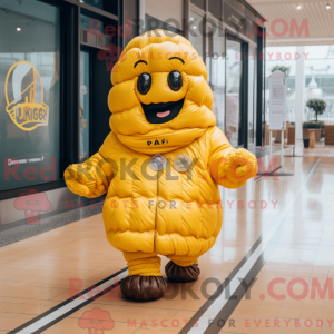 Gul Croissant maskot...