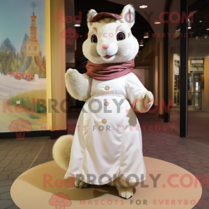 Cream Squirrel mascot...