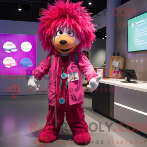 Costume mascotte de Docteur...