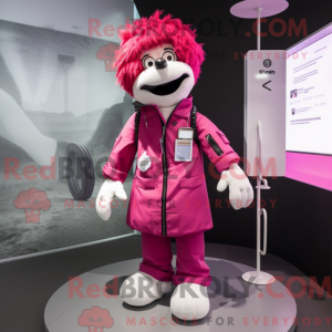 Postava maskota Magenta...