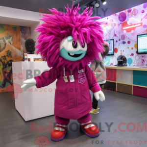 Disfraz de mascota Magenta...