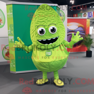 Lime Green Tacos maskot...