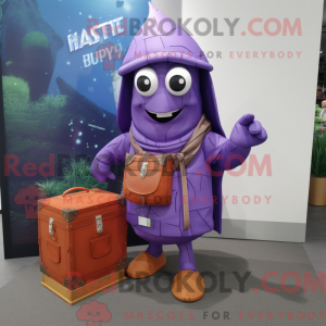 Disfraz de mascota Purple...