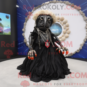 Maskotdraktfigur Black...