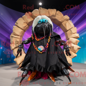Maskotdraktfigur Black...