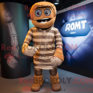 Rust Mummy maskot kostume...