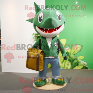 Forest Green Shark maskot...