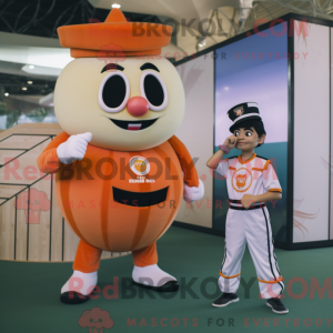 Costume de mascotte Peach...