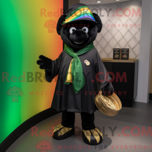Sort Pot Of Gold maskot...