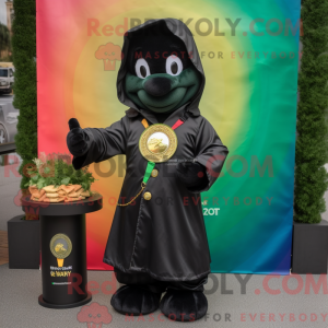 Sort Pot Of Gold maskot...