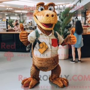 Rust Crocodile mascot...